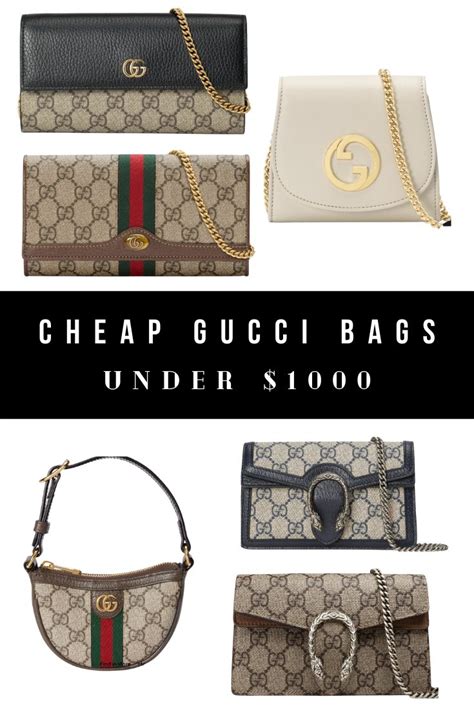 cheap things on gucci|gucci bag for under 1000.